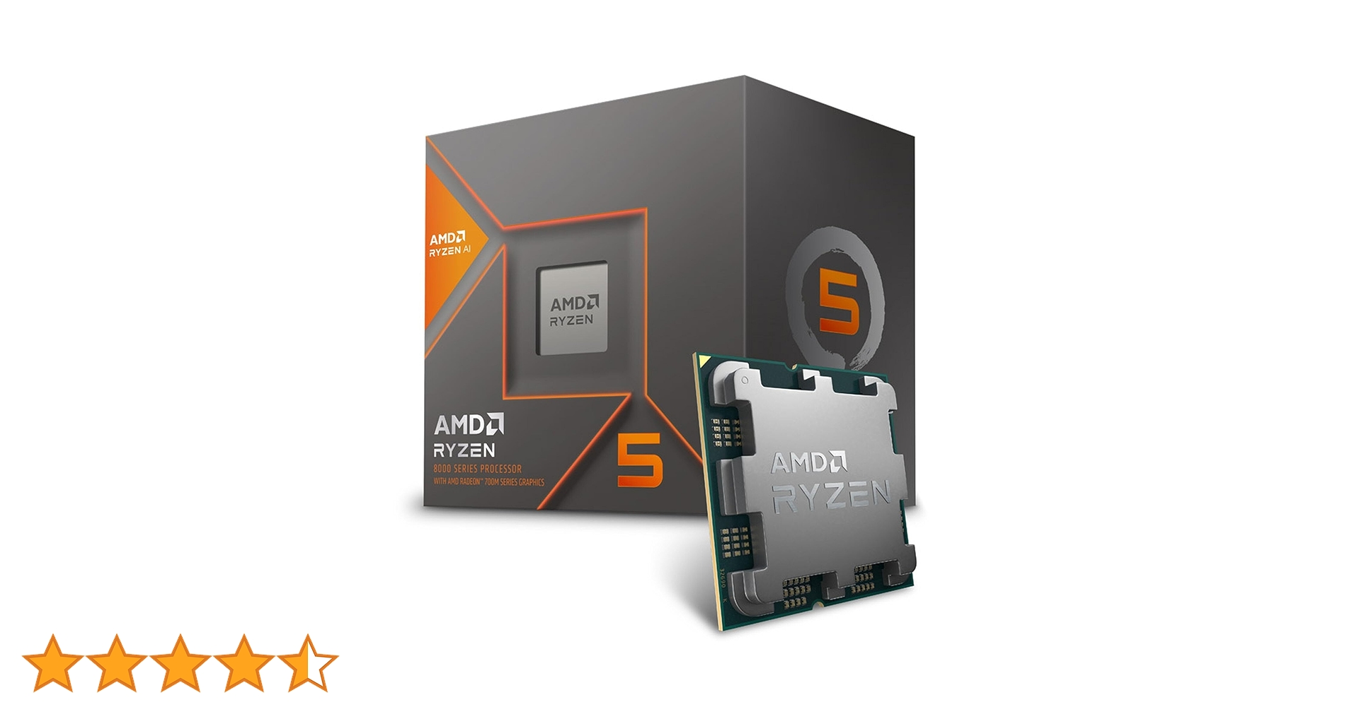 Amazon | AMD Ryzen 5 8600G with Wraith Stealth Cooler AM5
